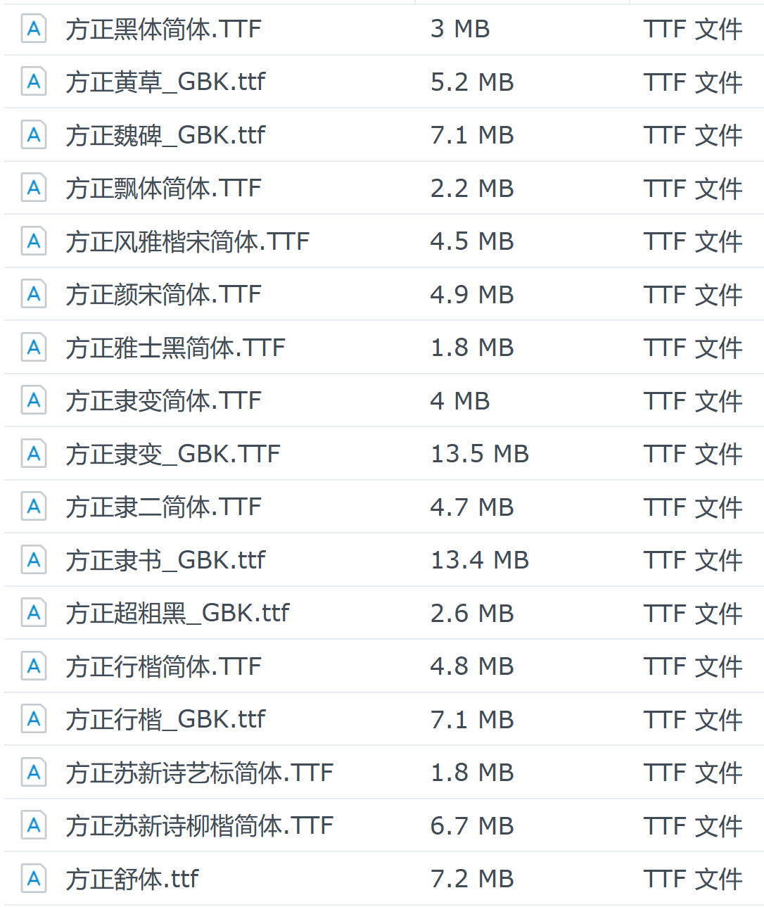 语文老师常用字体合集（100余款字体，所有VIP免费下载）第2页