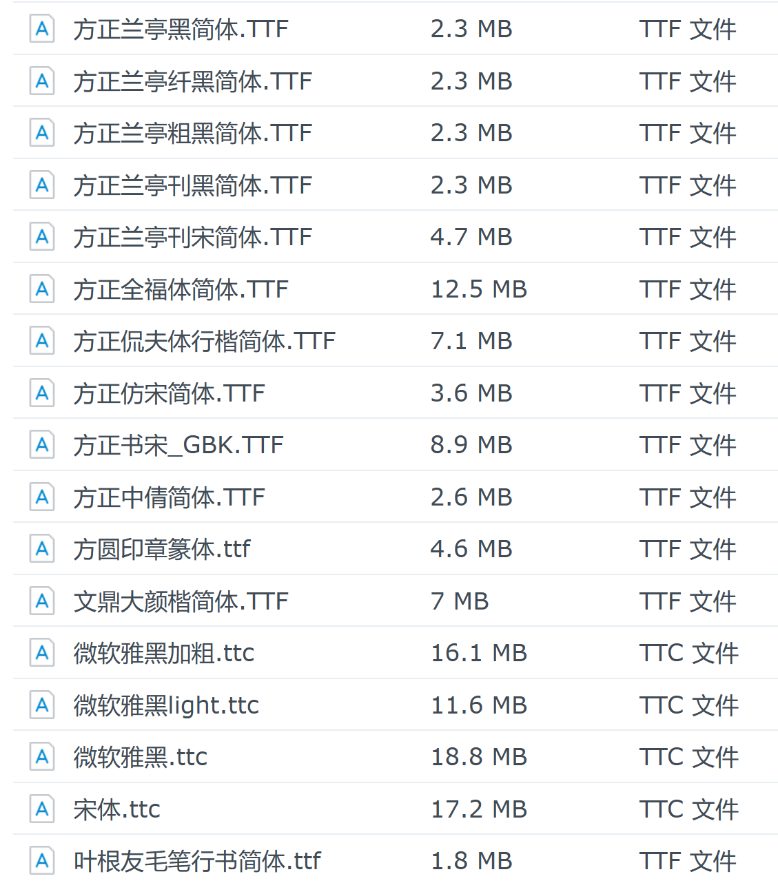 语文老师常用字体合集（100余款字体，所有VIP免费下载）第5页